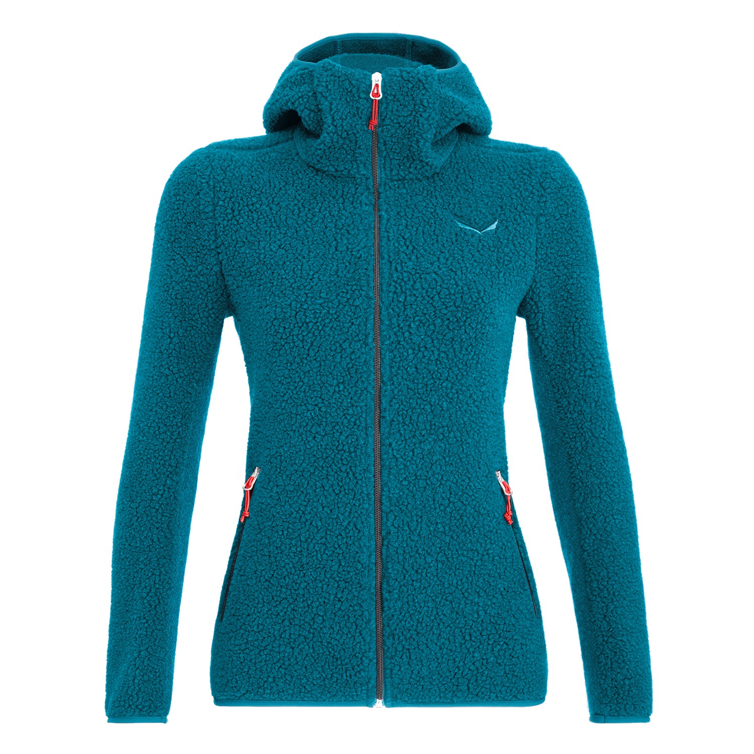 Salewa Women's Fanes Shearling Wool Insulation Down Jacket Blue BJC-540283